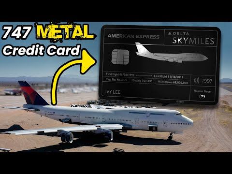 How to get the LIMITED EDITION Delta 747 Metal Amex Card